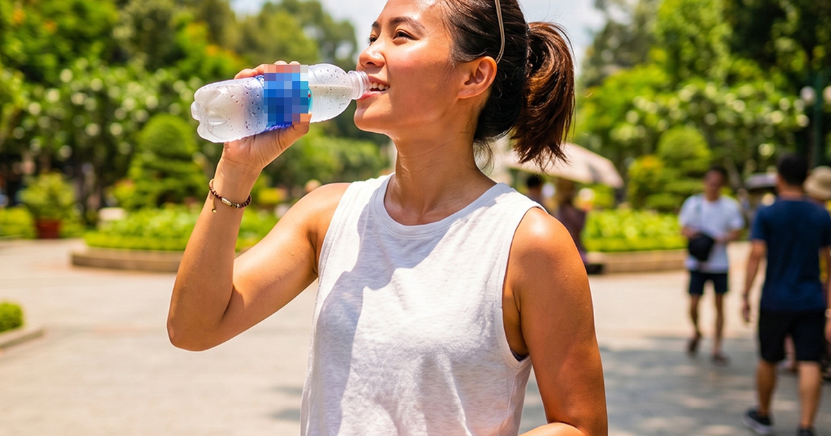 Nắng nóng: Chuyên gia chỉ cách bù nước đúng để tránh sốc nhiệt