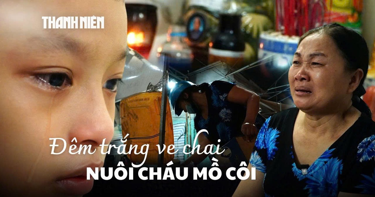 Cậu bé mồ côi sợ một điều sau khi mẹ mất, hai bác lượm ve chai suốt đêm để giữ lời hứa