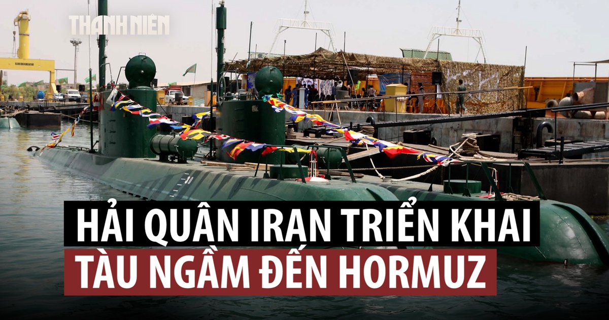 Iran nói đội tàu ngầm ‘cá heo vịnh Ba Tư’ phục dưới đáy eo biển Hormuz