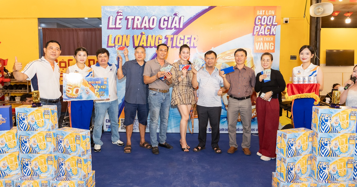 Người đàn ông ở Vũng Tàu 'ẵm' 10 triệu đồng trong ngày sinh nhật từ Tiger Crystal