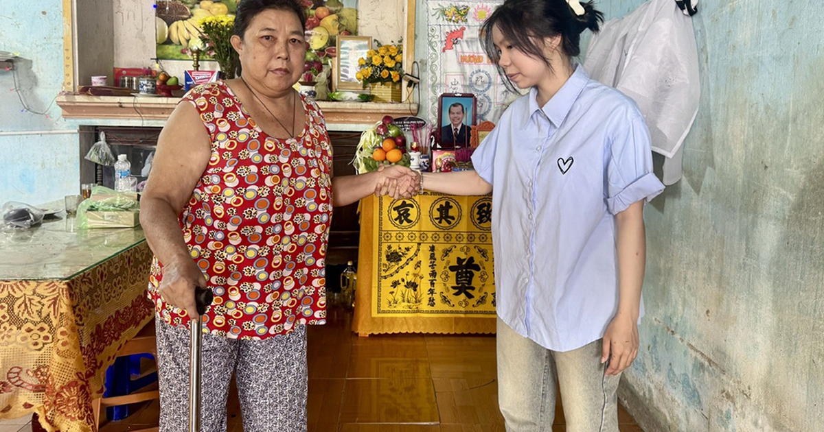 Cha mất giữa biển, nữ sinh viên có nguy cơ bỏ học
