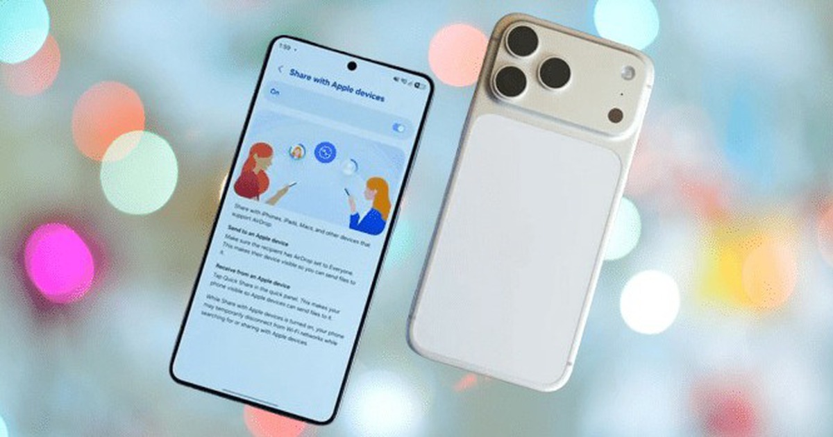 Google công bố loạt máy Samsung Galaxy hỗ trợ AirDrop