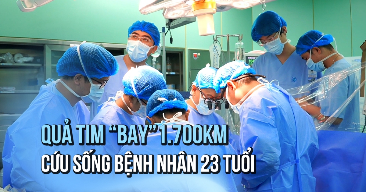 Chạy đua 1.700 km ghép tim xuyên Việt, cứu sống bệnh nhân 23 tuổi bên bờ tử vong