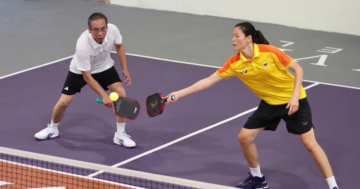 Cựu sao bóng chuyền Ngọc Hoa, Kim Huệ bùng cháy tại giải pickleball Bình Điền Open 2026