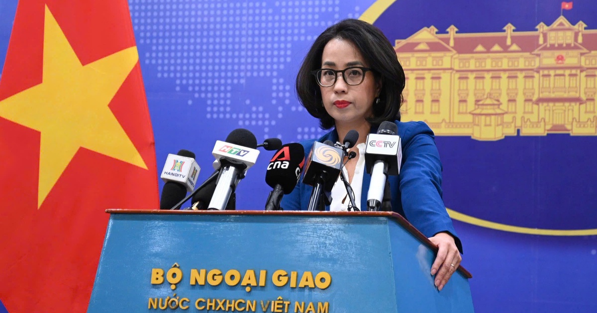 Việt Nam lên tiếng việc Trung Quốc và Philippines có những hoạt động tại đá Hoài Ân