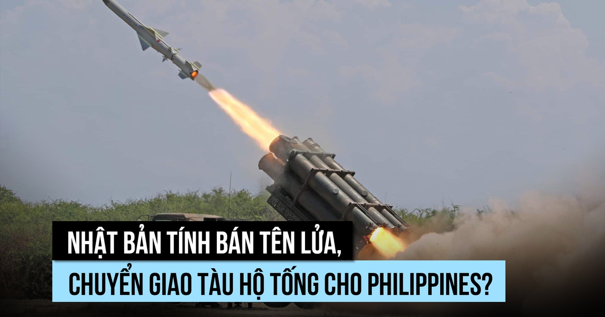 Nhật Bản cân nhắc cung cấp tên lửa chống hạm, tàu hộ tống cho Philippines