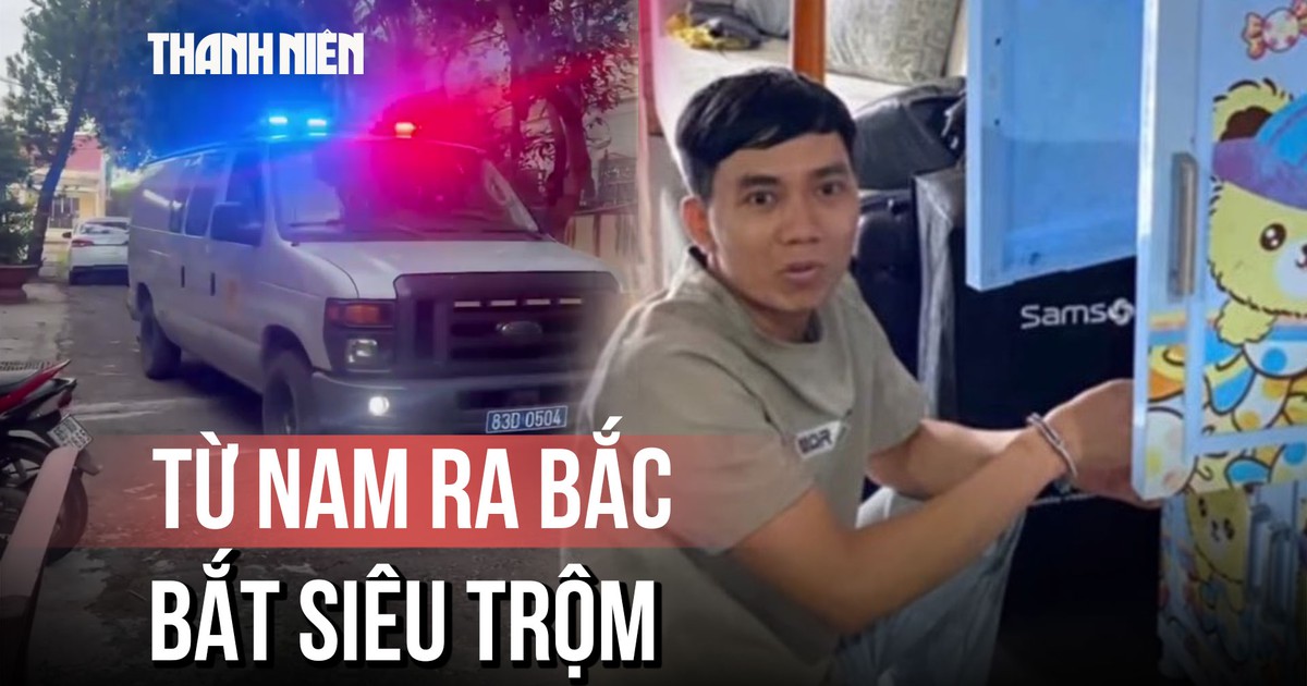 Vượt gần 2000 km truy bắt "siêu trộm" tài sản 1,5 tỉ đồng