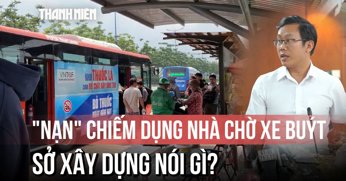 Sở Xây dựng lên tiếng 'nạn' nhà chờ xe buýt nhếch nhác, bị chiếm dụng