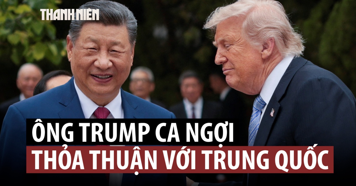 Ông Trump ca ngợi thỏa thuận thương mại với Trung Quốc, cảnh báo Iran