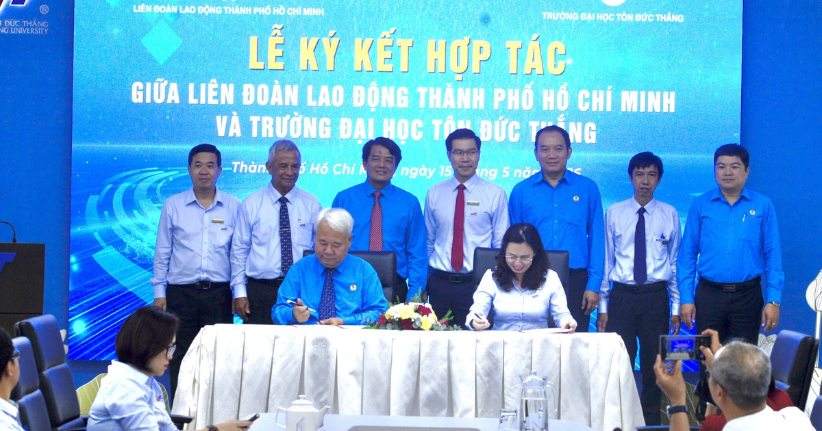LĐLĐ TP.HCM hợp tác với Trường đại học Tôn Đức Thắng: Công nhân được hưởng lợi gì?