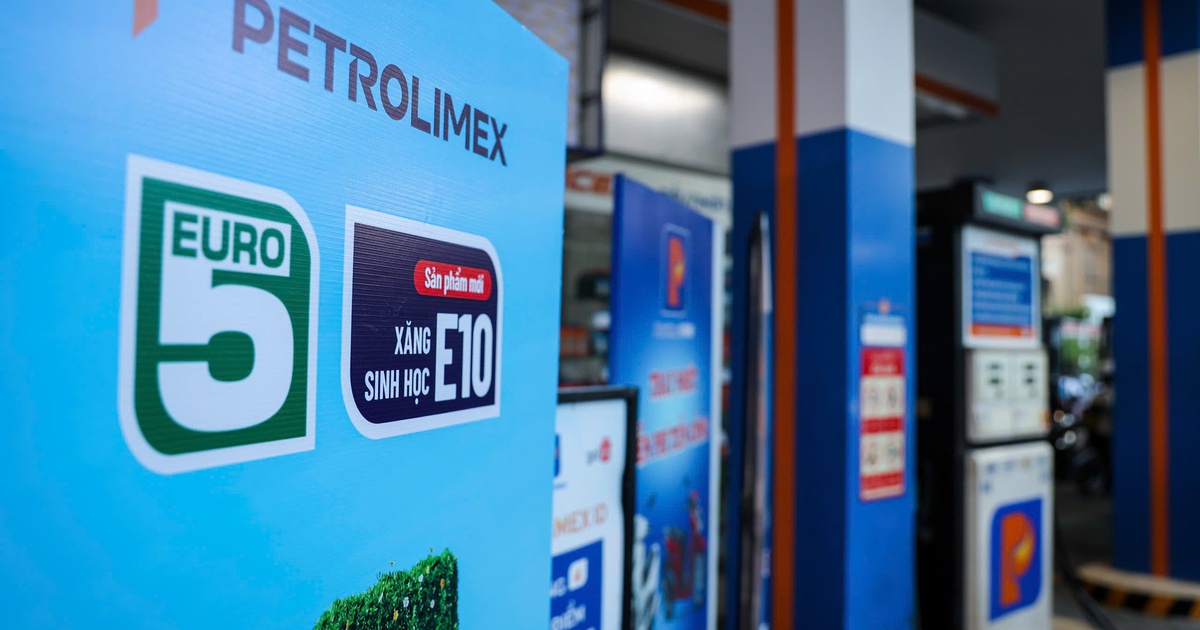 Giá xăng dầu hôm nay 15.5.2026: E10 có giá từ 23.450 đồng/lít