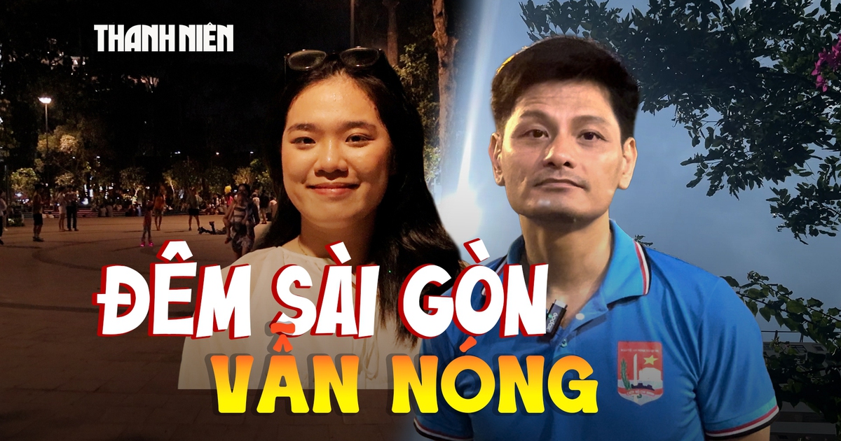 Nắng nóng trở lại, TP.HCM về đêm vẫn oi bức: ‘Về nhà mở máy lạnh còn nóng’