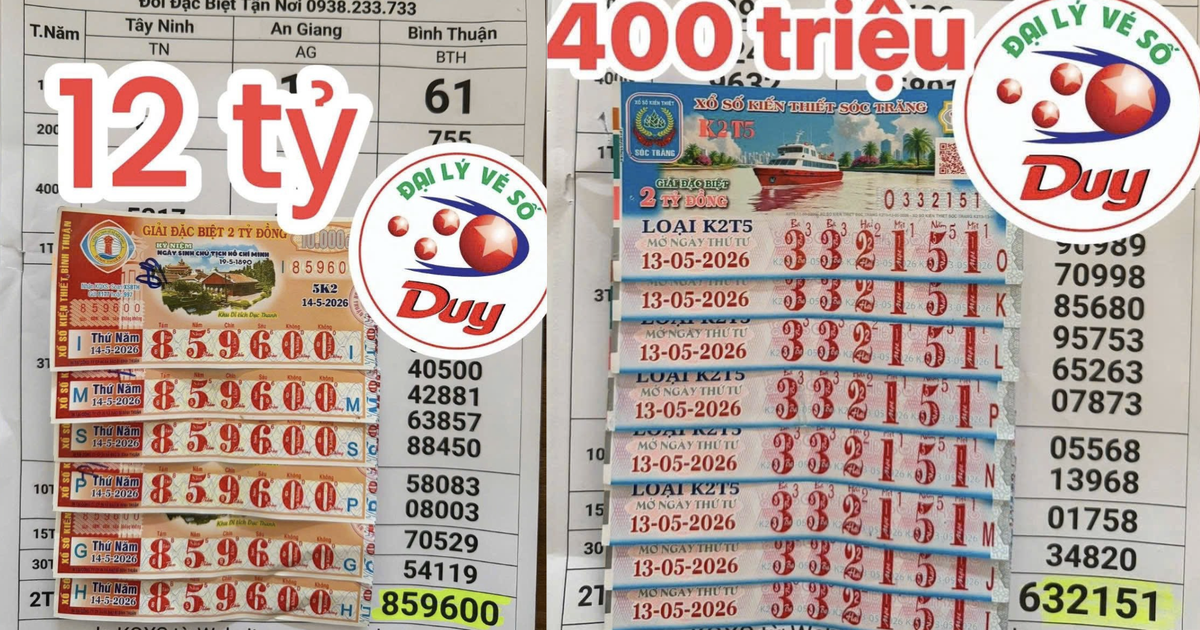 Vợ chồng bán vé số 'ôm' vé ế, vỡ òa trúng 4 tỉ xổ số miền Nam