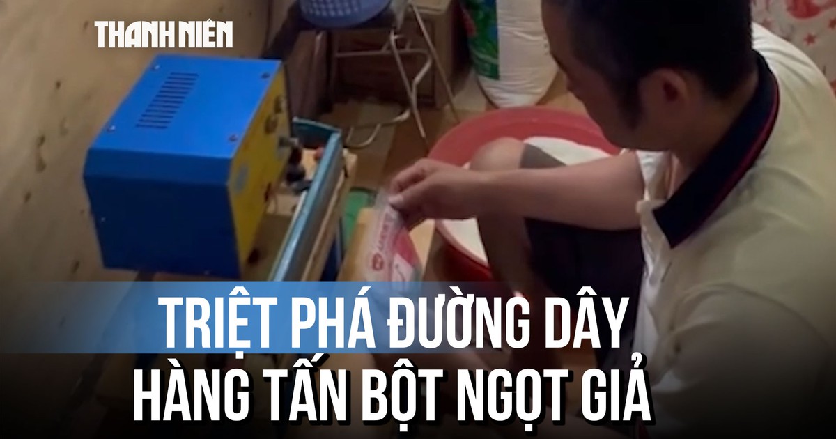 Triệt phá đường dây sản xuất hàng tấn bột ngọt giả Ajinomoto từ nguyên liệu trôi nổi
