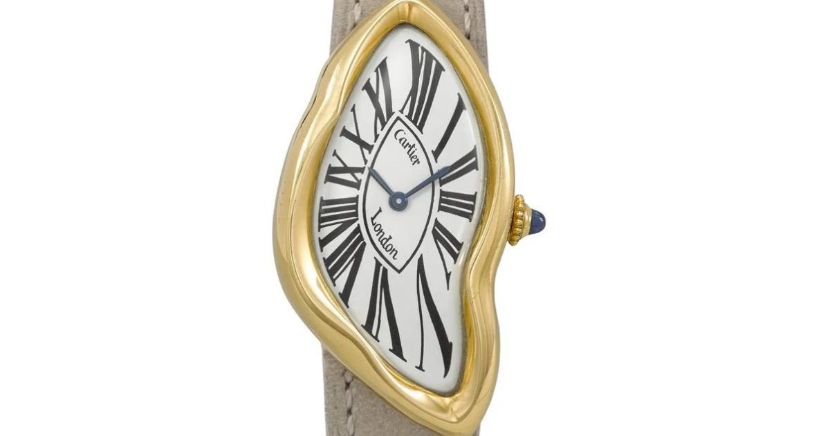 Chiếc đồng hồ Cartier Crash được bán với giá kỷ lục hơn 51 tỉ đồng