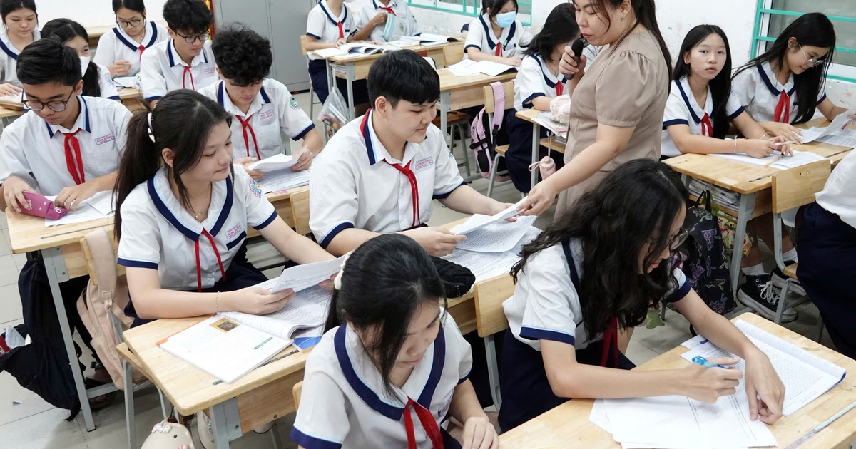 Xét tuyển vào lớp 10: TP.HCM từng thực hiện và học sinh bỏ học nhiều!