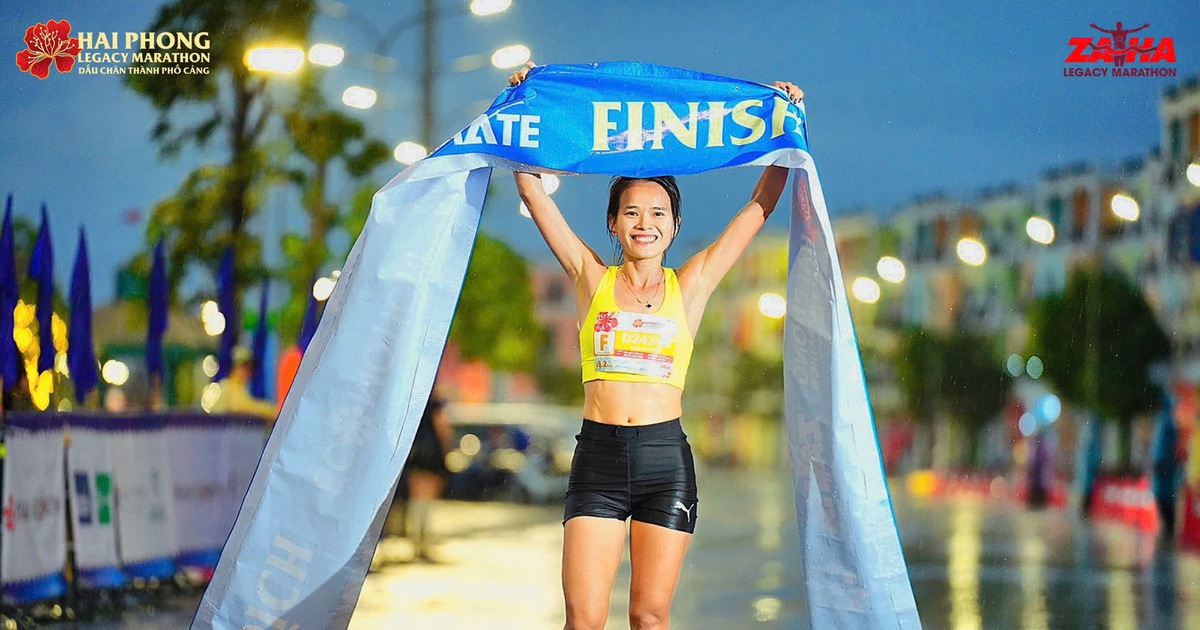 Hồng Lệ và Anh Khôi vô địch giải chạy Hải Phòng Legacy Marathon 2026, lan tỏa thông điệp sống xanh