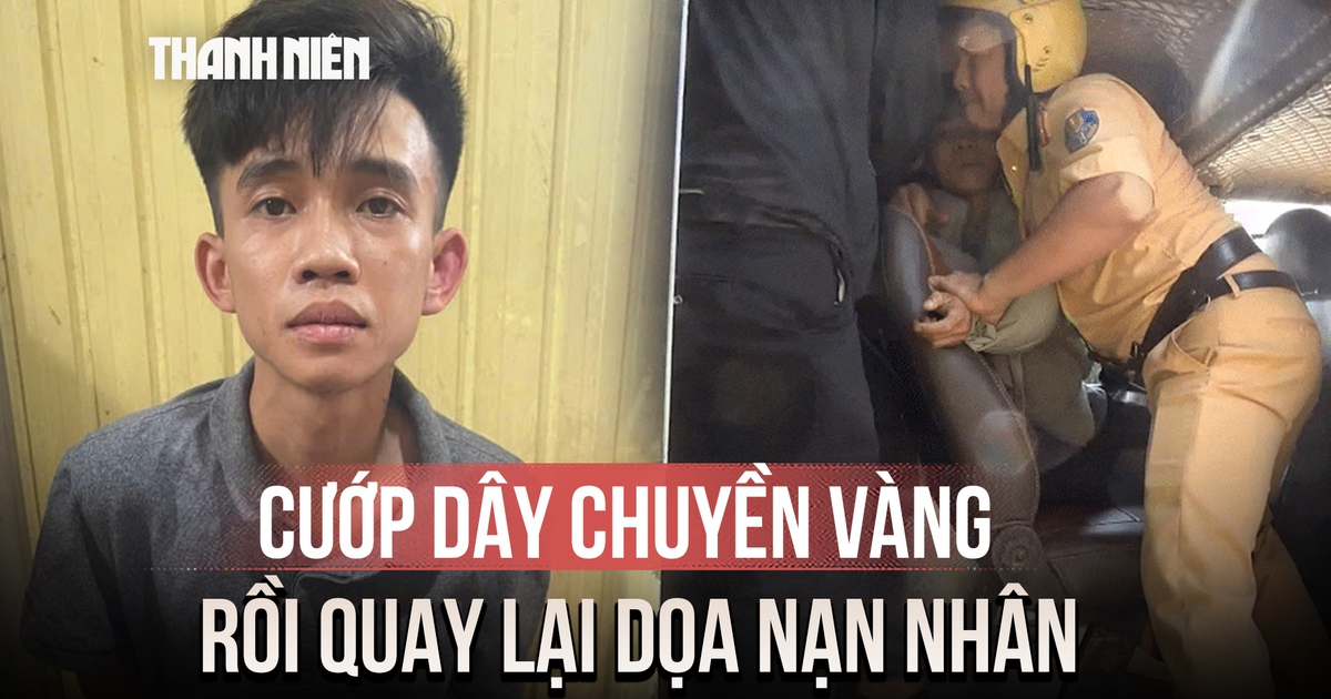 Chặn xe khách, bắt nghi phạm cướp dây chuyền vàng ở Gia Lai
