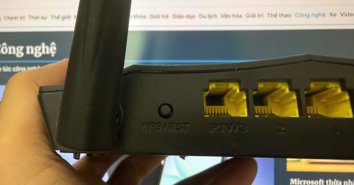 Nút 'bí mật' trên router Wi-Fi không nên nhấn tùy tiện