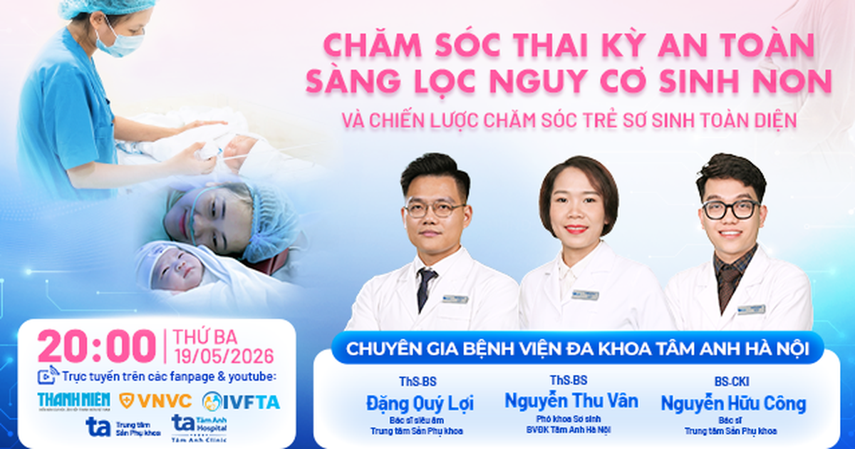 Chủ động sàng lọc nguy cơ sinh non để bảo vệ thai kỳ an toàn