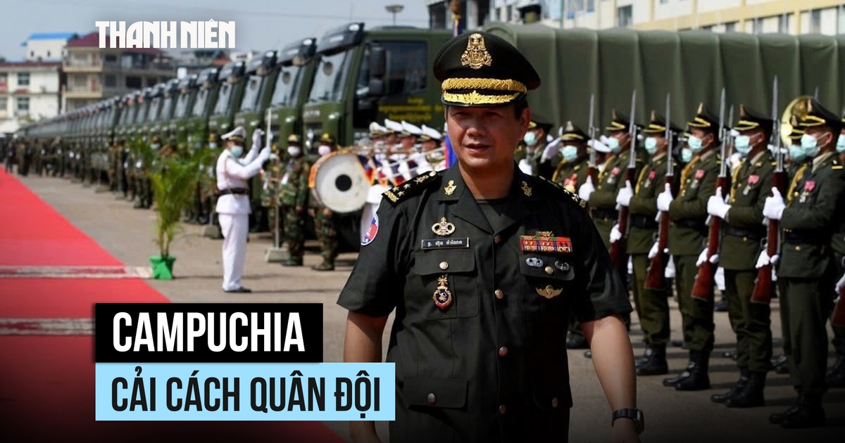 Thủ tướng Campuchia chỉ đạo cải cách quân đội, giảm mạnh số sĩ quan