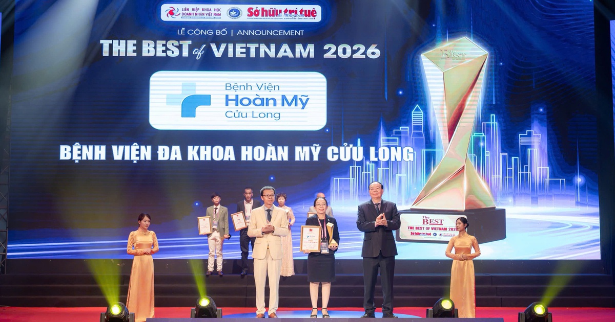 Bệnh viện đa khoa Hoàn Mỹ Cửu Long vào Top 10 bệnh viện tốt nhất Việt Nam 2026