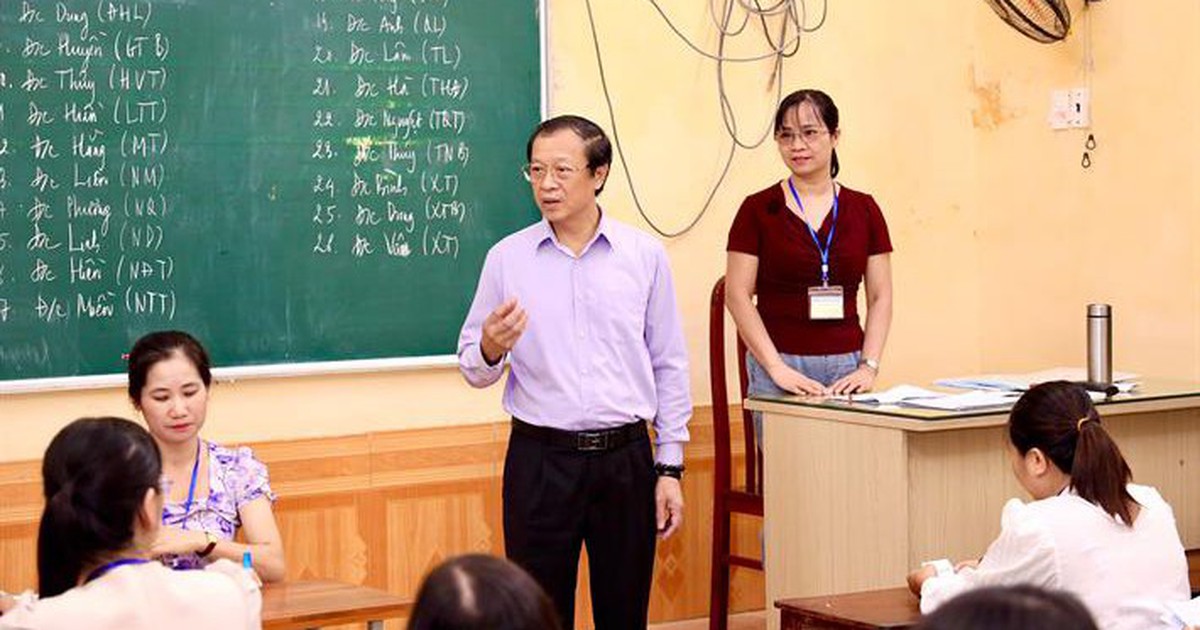 Chấm thi tốt nghiệp THPT môn tự luận đảm bảo nghiêm túc, công bằng