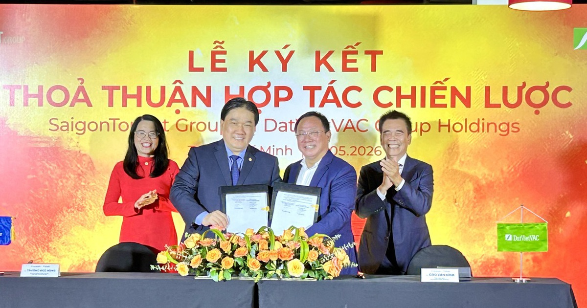 DatVietVAC và Saigontourist Group hợp tác phát triển hệ sinh thái văn hóa du lịch