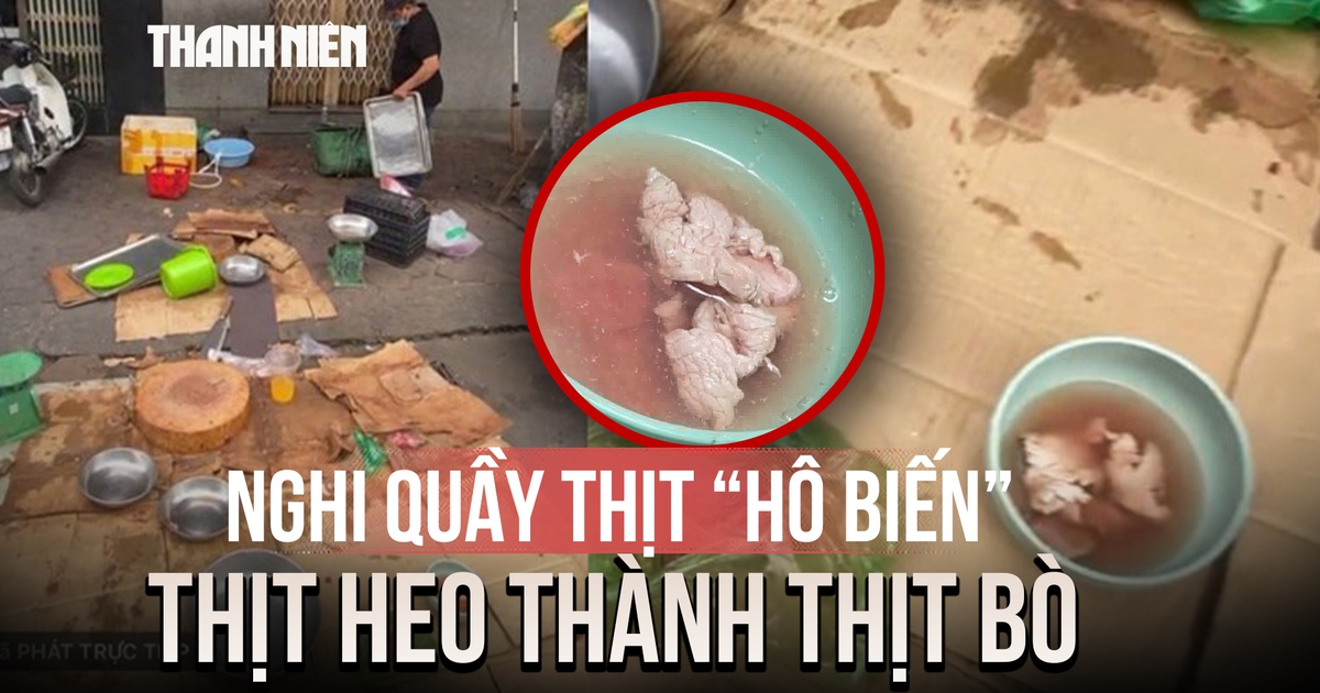 Xác minh thông tin nghi bán thịt bò giả ở Quy Nhơn