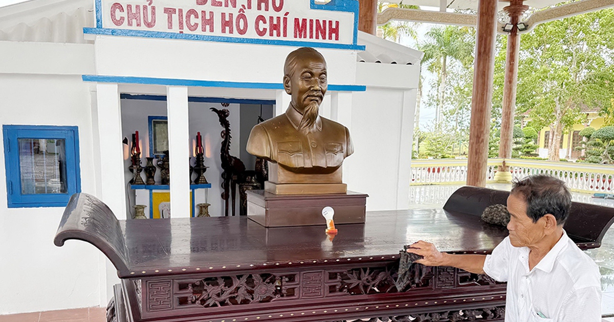 Chuyện tử tế: Người thương binh hơn 50 năm chăm sóc đền thờ Bác Hồ