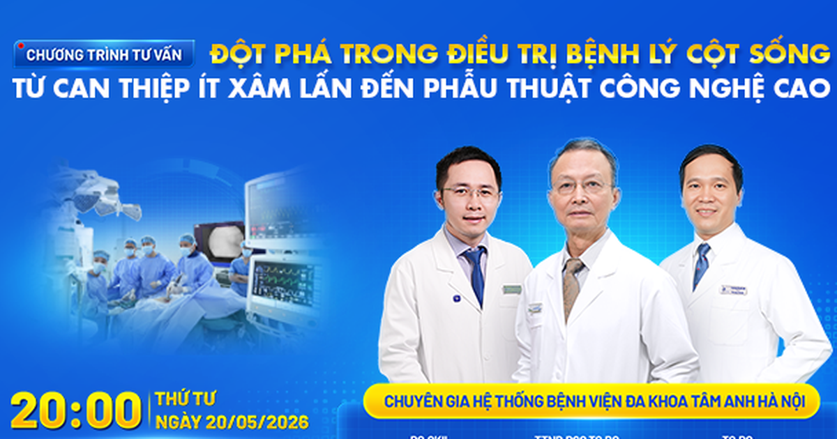 Ứng dụng công nghệ cao trong điều trị các bệnh lý cột sống