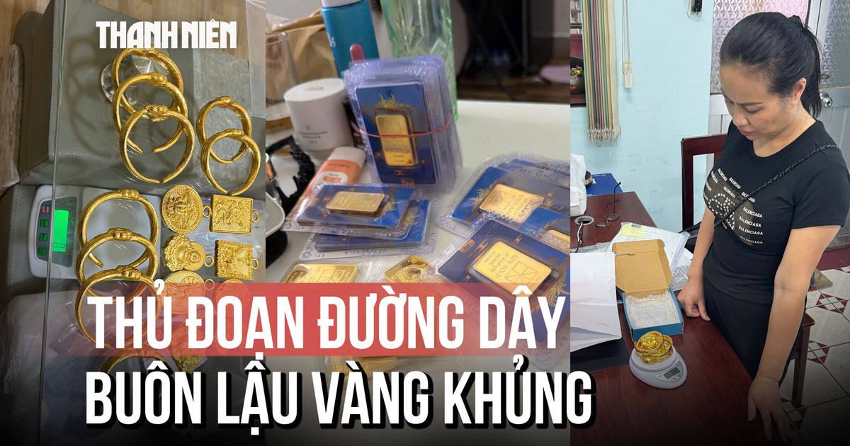 Triệt phá đường dây buôn lậu vàng 'khủng' từ Campuchia bằng cách xé nhỏ tiền, vàng