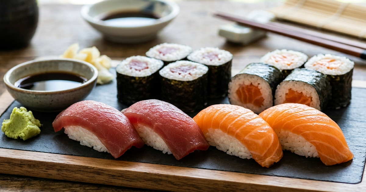 Ăn sushi cá hồi hay cá ngừ tốt hơn?