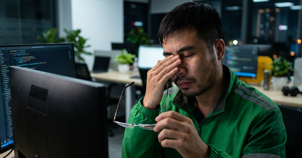 Các tác hại cho mắt khi ngồi trước máy tính cả ngày