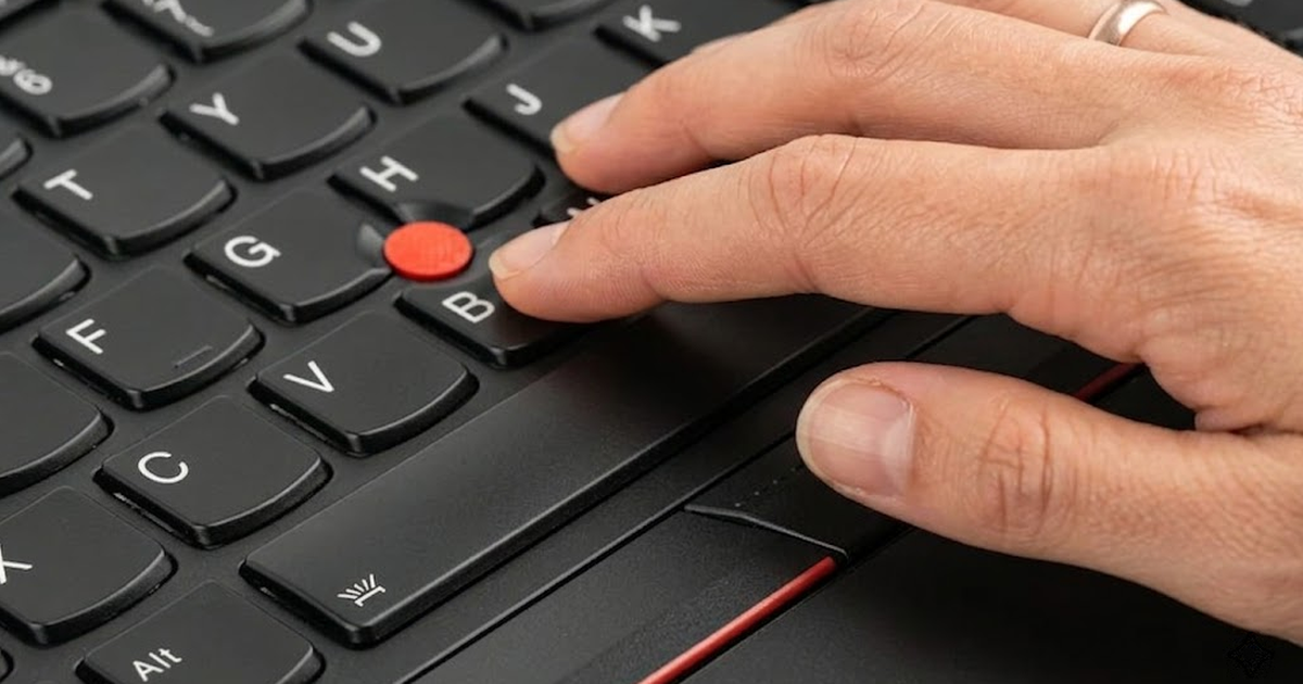 Bí mật sau 'chấm đỏ' trên bàn phím laptop ThinkPad