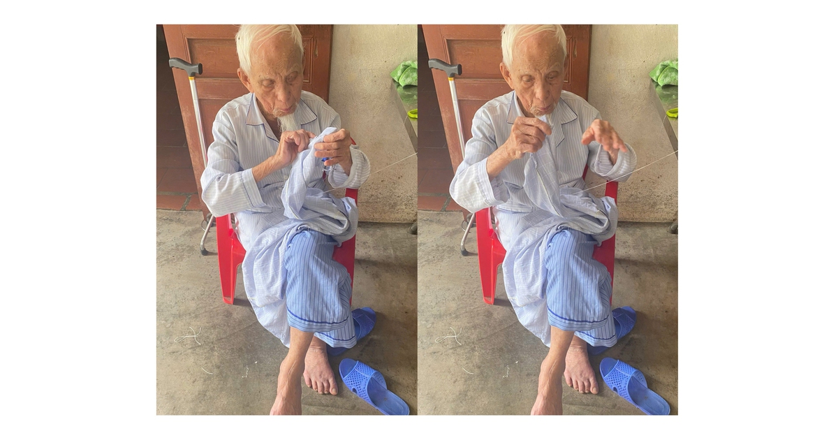 101 tuổi vẫn minh mẫn, cụ ông khiến nhiều người ngưỡng mộ