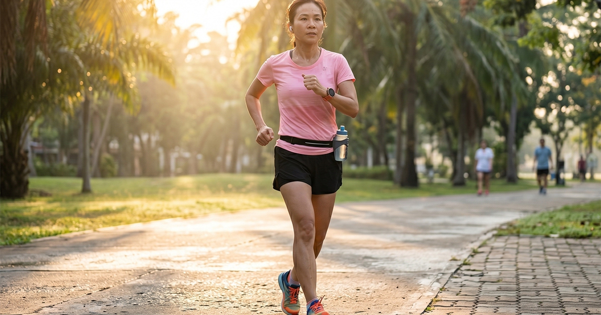 Buổi sáng làm điều này giúp phòng ung thư: Đi bộ ngoài trời 20 - 30 phút