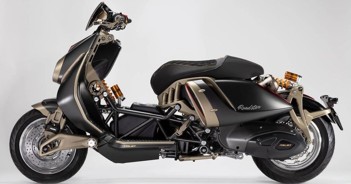 Siêu phẩm Italjet Roadster 400 nhận đơn đặt hàng, 30 xe sẽ về Việt Nam