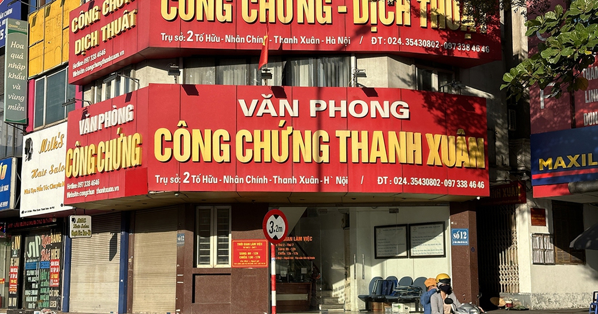 Lộ trình thay thế hồ sơ giấy khi công chứng