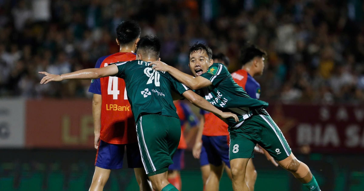 Minh Vương tỏa sáng, Trường Tươi Đồng Nai thắng cực đậm Thanh Niên TP.HCM: Sừng sững tốp 1