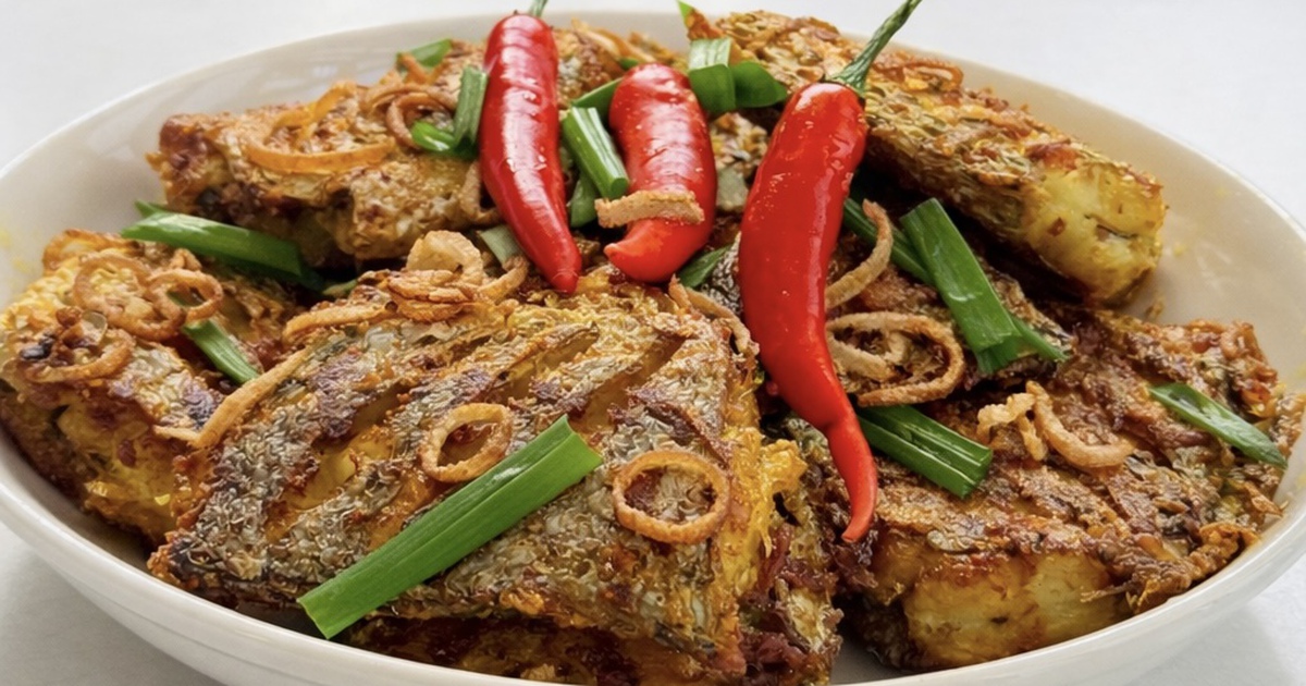 Cá hố chiên níu chân người xa xứ