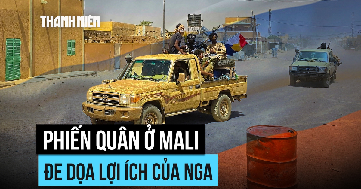 Phiến quân ở Mali đe dọa thế đứng của Nga ở châu Phi