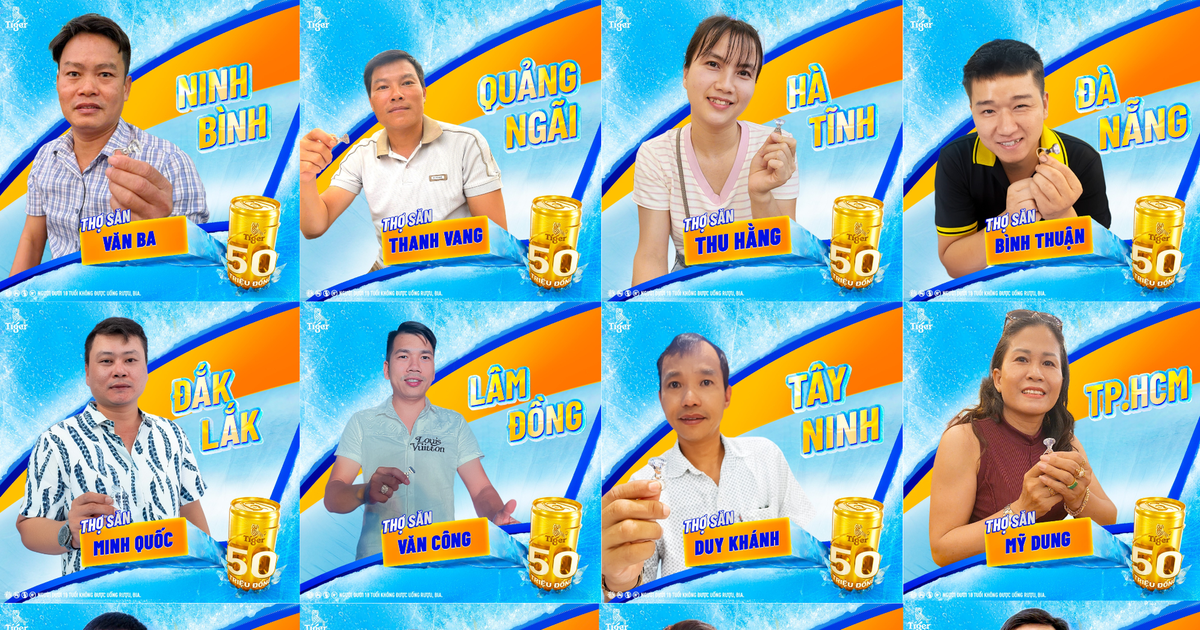 Từ Nam ra Bắc, Tiger Crystal lan tỏa mùa hè sảng khoái với hàng triệu giải thưởng