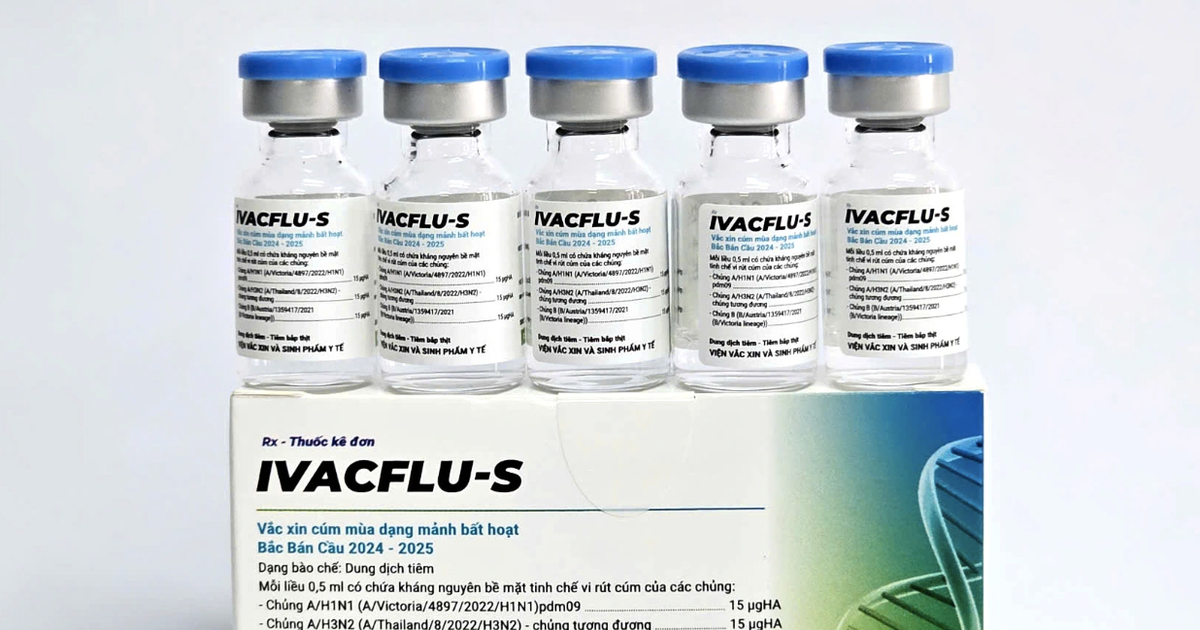 Chủ động phòng cúm, tối ưu bảo vệ với vắc xin IVACFLU-S
