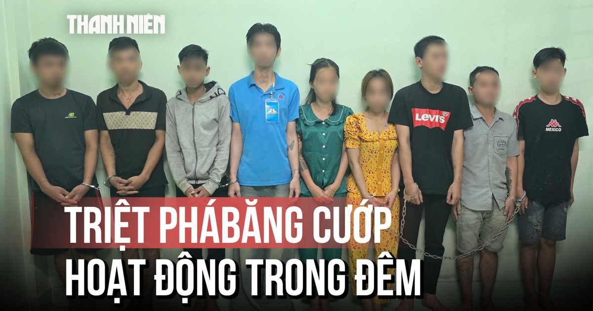 Triệt phá băng nhóm thanh thiếu niên gây ra nhiều vụ cướp trong đêm