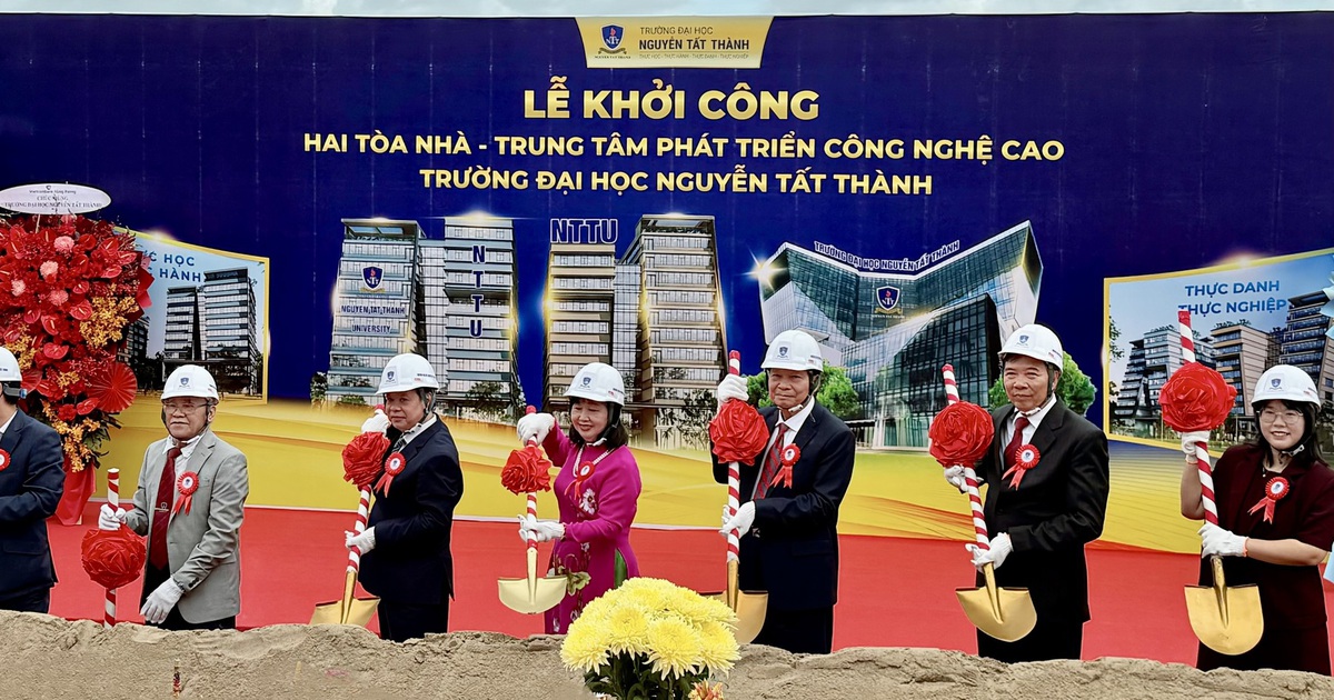 Xây dựng 2 tòa nhà công nghệ cao 300 tỉ đồng phục vụ nghiên cứu, giảng dạy