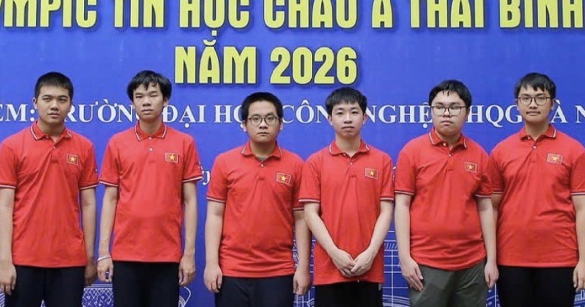 Học sinh Việt Nam giành 2 huy chương vàng Olympic tin học châu Á - Thái Bình Dương