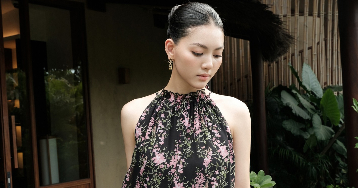 Váy hoa xếp tầng, điểm chạm ngọt ngào làm trẻ hóa phong cách