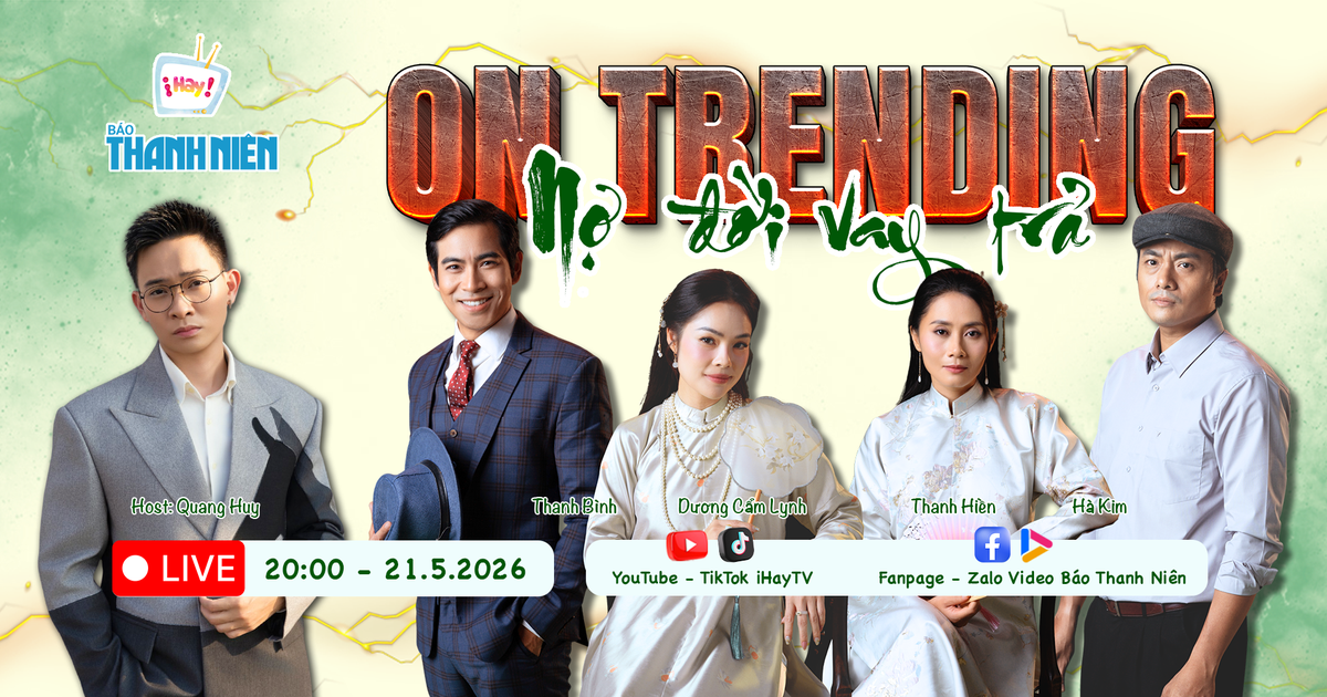 Dàn diễn viên phim 'Nợ đời vay trả' họp mặt 'đấu tố' trong chương trình On Trending