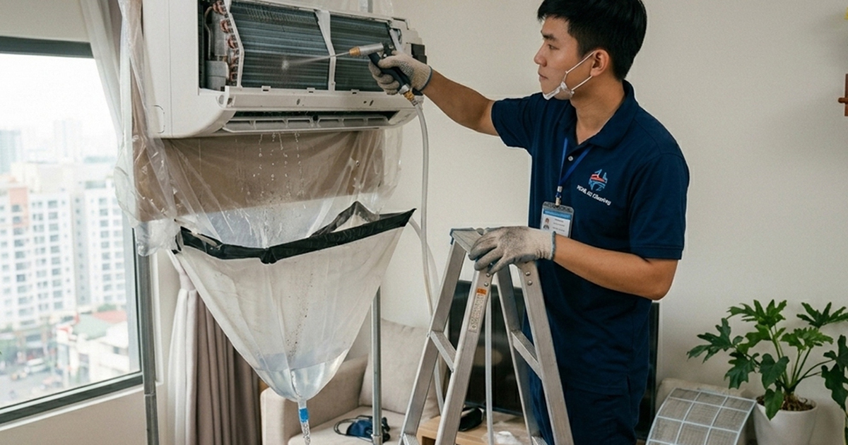 Cảnh báo ổ vi nấm, mạt bụi trong điều hòa